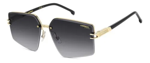 Carrera 1074/S Gold black 2 63/13/145 Damen Sonnenbrillen - Stylische Damen-Sonnenbrille mit elegantem goldenen Metallrahmen und 145 mm Bügellänge. Perfekt für einen modischen Auftritt im Freien.