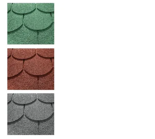 m² Biberschindeln schwarz - Hochwertige Biberschwanz-Bitumen Dachschindeln, UV-beständig und wasserabweisend, ideal für Gartenhäuser. Packungsinhalt: 3m².