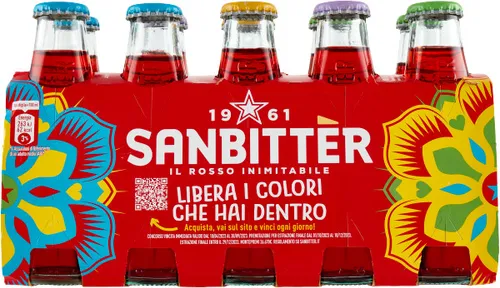 Libera i colori Rosso Getränk 100ml x 10 - Sanbitter