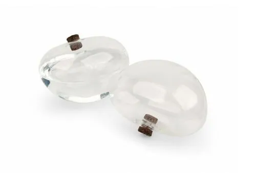 Kikkerland WR01 Wasserstein für Pflanzen, 2 Stück, Weiß - Bewässerungskugeln aus mundgeblasenem Glas, sorgen für eine gleichmäßige Bewässerung Ihrer Pflanzen über 3-4 Tage – ideal für jeden Gärtner.