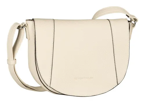 TOM TAILOR Umhängetasche Saddle Bag beige von Tom Tailor