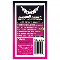 Mayday Games Premium Kingdom Death G.C. Compatible Sleeves (50pcs) 57x100mm - 7164 - Kartenhüllen 303062
