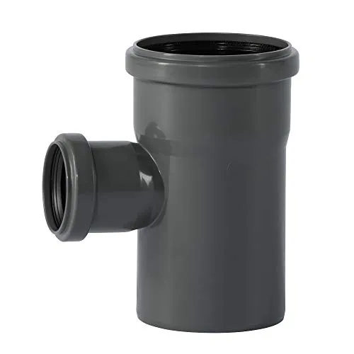 HT Rohr und Formteile DN 90 (Abzweig 90/50 87 Grad)