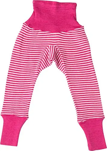 Cosilana Schlupfhose aus Bio Schurwolle und Seide - Jogginghose für Babys, aus biologischer Wolle und Seide, ideal für die ersten Krabbelversuche – weich, temperaturausgleichend und GOTS-zertifiziert für ein gutes Gefühl.
