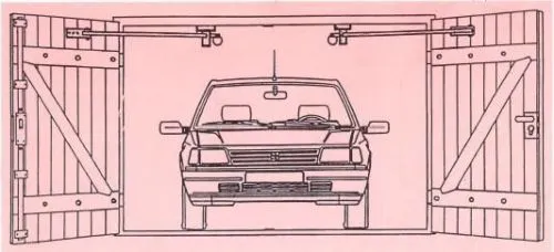 Garagen Torfeststeller TFS 85