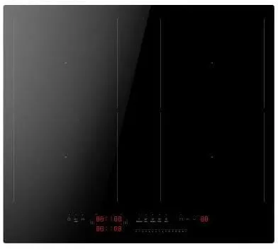 Amica EB-Autark-Kochfeld Indukt. 60cm KMI 776 660 C - Rahmenloses Induktionskochfeld mit 4 Zonen, PowerBooster und präzisen 14 Leistungsstufen für effizientes Kochen. Ideal für moderne Küchen und schnelle Zubereitung.