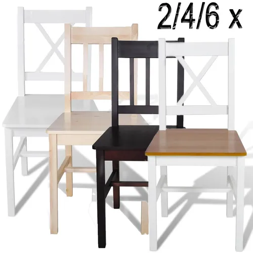 vidaXL Esszimmerstühle 6 STK. von vidaXL