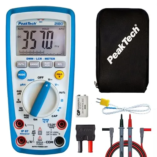 PeakTech 2180 – Digitales Multimeter mit LCR-Meter
