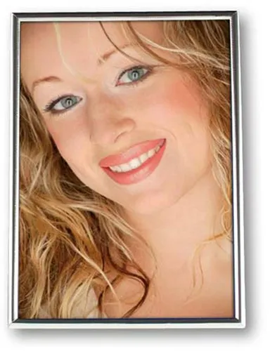 7x10 cm Fotorahmen silber ETTA