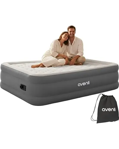 AVENLI Selbstaufblasende Luftmatratze für 2 Personen 203x152x46cm