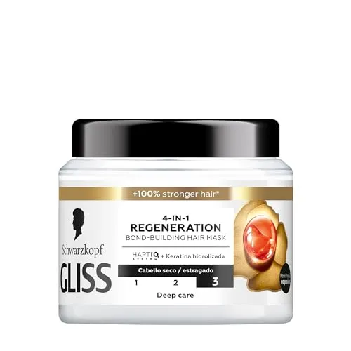 Gliss Total Repair Mask 400ML for Damaged Hair