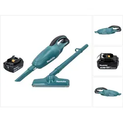 Makita DCL 180 F1 Akku Staubsauger 18 V - Effizienter Staubfang für jedes Zuhause - Staubabsauger mit 18 V Akku, inklusive 3,0 Ah Akku für kabellose Freiheit und optimale Saugleistung in jedem Raum.