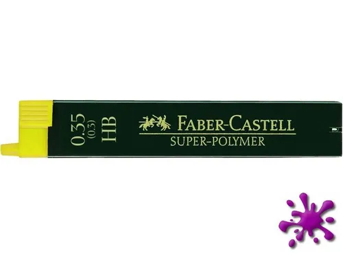 Faber-Castell - Feinmine SUPER POLYMER 0,35mm HB