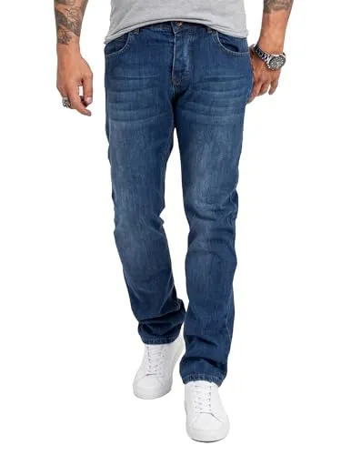 Rock Creek Herren Comfort Fit Jeans RC-3120A, Hellblau W42 L38 - Bequeme Herrenjeans im Comfort Fit mit lässiger Passform und hochwertiger Verarbeitung. Ideal für Büro, Alltag oder Freizeit – vielseitig kombinierbar und stylisch!