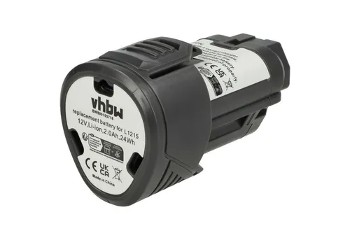 vhbw Akku kompatibel mit AEG BLL12C, BS12C2, BS12C, BBH12, BBS 12C, BLL 12C, BS 12C Werkzeug (2000 mAh, Li-Ion, 12 V)