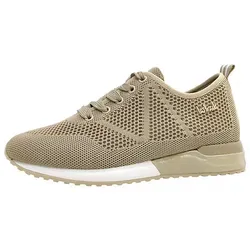 La Strada Damenschuhe Sportlicher Schnürer Beige - Damen-Sneaker in Größe 37 EU, ideal für Freizeitaktivitäten und bequem für den ganzen Tag.