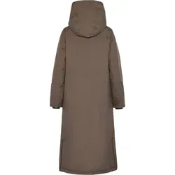 Didriksons Women's Leya Parka 4 - Warmer Mantel in Braun, Gr 40 - Mäntel & Jacken - Langer, winddichter Parka mit gefütterter Kapuze und 2-Wege Front-RV, ideal für kalte Tage. Entdecken Sie die hochwertige Verarbeitung von Didriksons!