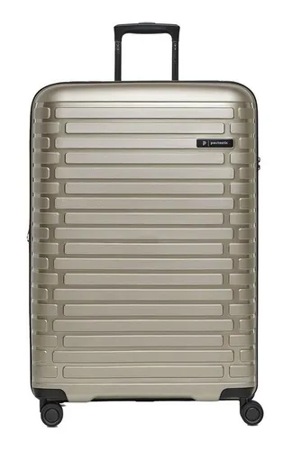 Pactastic Hartschalen Check-in Koffer XL | Erweiterbarer Trolley mit TSA-Schloss - Premium Koffer: Großer Hartschalen-Trolley (52 x 31 x 75 cm) mit 101-110 Litern Volumen, wasserfesten Reißverschlüssen und 4 Doppelrollen für müheloses Reisen.