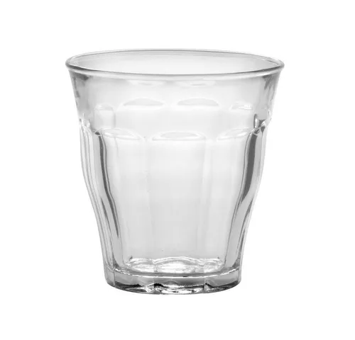 Duralex Trinkgläser 160 ml Transparent 6er Set - Set von 6 Trinkgläsern aus gehärtetem Glas mit einem Fassungsvermögen von 160 ml. Ideal für den täglichen Gebrauch und mikrowellengeeignet. Robust und stilvoll für jede Gelegenheit.