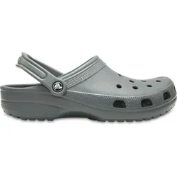Crocs Classic Clog Slate grau, Größe 41-42 - Badeschuhe für Herren und Damen, ergonomisches Croslite-Material sorgt für individuelle Passform und hervorragende Fußgewölbeunterstützung – ideal für Strand und Boot!