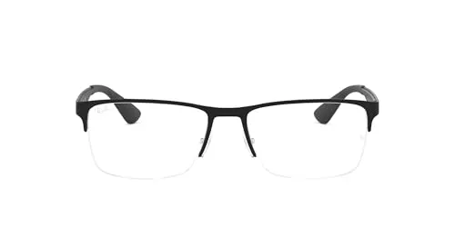 Ray-Ban RX6335 Unisex Semi-Rahmenlos Lesebrille von Ray-Ban