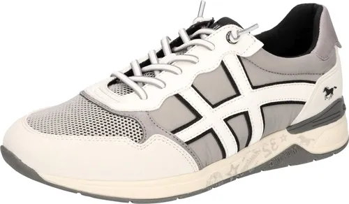MUSTANG Herren Sneaker Schnürhalbschuhe - Herren-Sneaker aus robuster Kunstfaser mit Ösenschnürung und gummierter Profilsohle für optimalen Halt und Komfort.