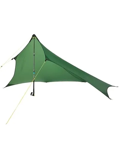 Wechsel Tarp Wing M Zero-G Camping Sonnensegel - Leichtes Sonnensegel mit 3000 mm Wassersäule, ideal für wettergeschützte Eingangsbereiche beim Camping. Hoher UV-Schutz und verstärkte Abspannpunkte sorgen für Stabilität und Langlebigkeit.