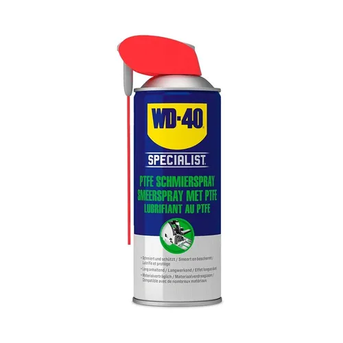 WD-40 SPECIALIST 49396 Hochleistungs-PTFE Schmierspray dunkelgelb NSF H2 400 ml
