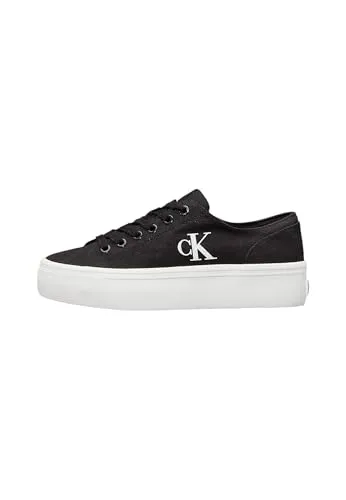 Calvin Klein Jeans VULC FLATFORM LOW CV MG Plateausneaker in schwarz von Calvin Klein