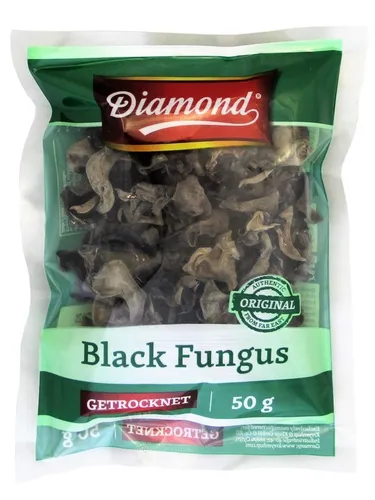 [ 50g ] DIAMOND Black Fungus, getrocknete Mu Err Pilze