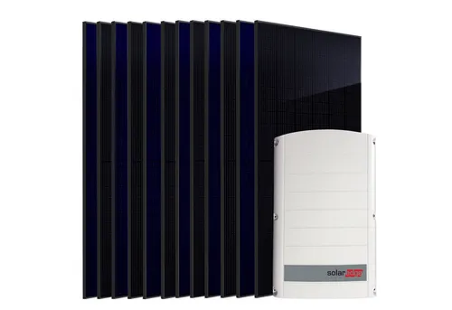 SUNNIVA Solaranlage 6.0 kW mit Bifacial Solarmodulen - Effizientes Set mit 12 monokristallinen Solarmodulen und einem leistungsstarken Wechselrichter. Ideal für Dächer und Gärten, sorgt für nachhaltige Energiegewinnung und ist langlebig dank hochwertiger Materialien.