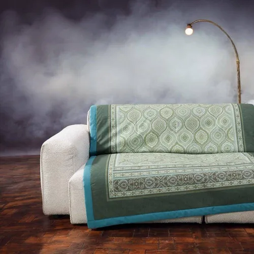 Bassetti Plaid Hanbury V1 135 x 190 cm in grün von Bassetti