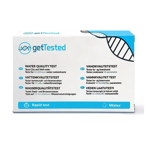 Produktbild GetTested Trinkwassertest für 14 Parameter