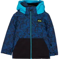 Quiksilver Little Mission Jacke Blau für Jungen - Technische Schneejacke für Jungen mit 10K DryFlight® Wasserdichtigkeit und WarmFlight® x3 Eco Isolierung aus recycelten Materialien. Ideal für kalte Tage und maximale Bewegungsfreiheit.