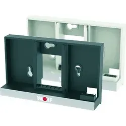 Wolf Wandsockel weiß für Bedienmodul BM-2