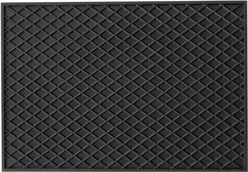HP Autozubehör 16537 Fußmatte (universell) Gummi (Natur) (L x B x H) 530 x 370 x 10mm Schwarz