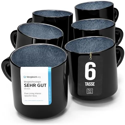 Kaffee- & Teebecher Blau von PURE LIVING INTERIOR DESIGN