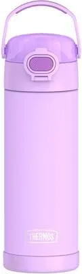 THERMOS Isolier-Trinkflasche FUNTAINER Water Bottle 0,47 L neon-purple - Stylische Isolier-Trinkflasche aus Edelstahl, ideal für unterwegs und hält Getränke lange warm oder kühl. Perfekt für Schule, Sport und Freizeit.