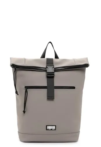 EMILY & NOAH Cityrucksack E&N Kairo für Damen, taupe 900 - Freizeitrucksäcke mit praktischem Laptopfach und stylischem Neopren-Design, ideal für den Alltag und unterwegs.
