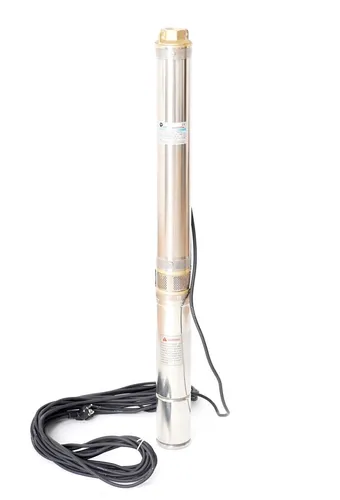 Robuste Tiefbrunnenpumpe 90QJD318 3,5 Zoll Sandverträglich <5% 1,5 kW 9,8 bar