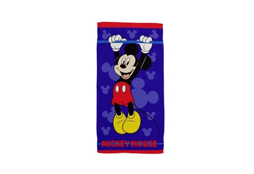 Disney Mickey Mouse Strandtuch Kinder Badehandtuch – Weiches & saugstarkes Strandtuch 70x140 cm