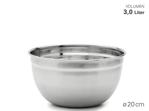Karl Weis Schüssel hoch Ø 20 cm, Edelstahl