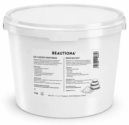 Totes Meer Salz 5kg Badesalz 100% naturrein Peeling SPA Beautiona®