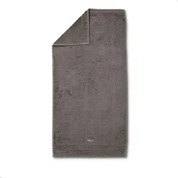 Vossen Handtuch Vienna Style 50 x 100 cm Baumwolle Grau in grau von Vossen