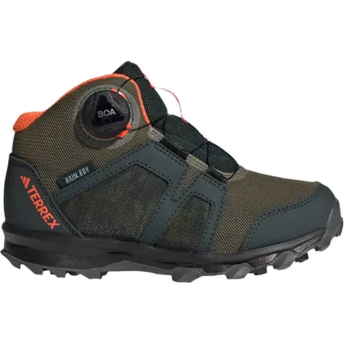 Adidas Terrex BOA Mid RAIN.RDY Kinder in grün von adidas