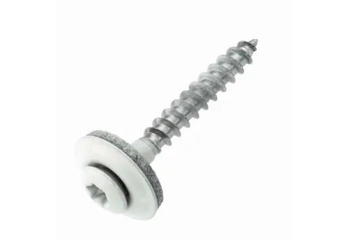 SCREWREBEL Spenglerschraube mit lackiertem Kopf