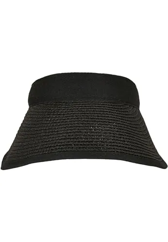Urban Classics Unisex Logo Bast Visor Black, one Size