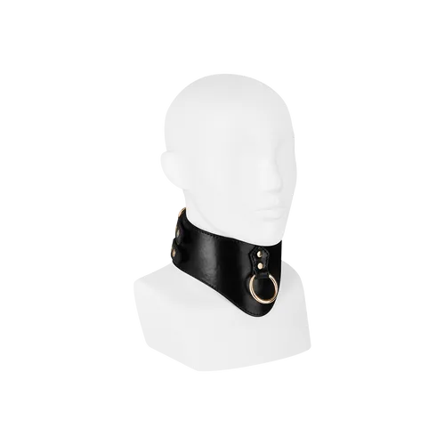 EIS 'Breites Halsband für BDSM-Spiele' (Halsfessel, größenverstellbar, schwarz)