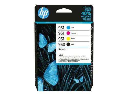 HP 950/951 4-pack Druckerpatronen (M, C, Y, BK) - Druckerpatronen für brillante Farbdrucke, kompatibel mit HP-Druckern und ideal für anspruchsvolle Druckaufträge.