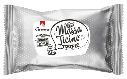 Massa Ticino Tropic Bride White, weiß, 1kg von Massa Ticino